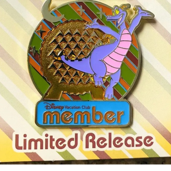 NWT Disney Vacation Club Member DVC Lilo & Stitch and Figment Pins Set of 2 … - Picture 3 of 5